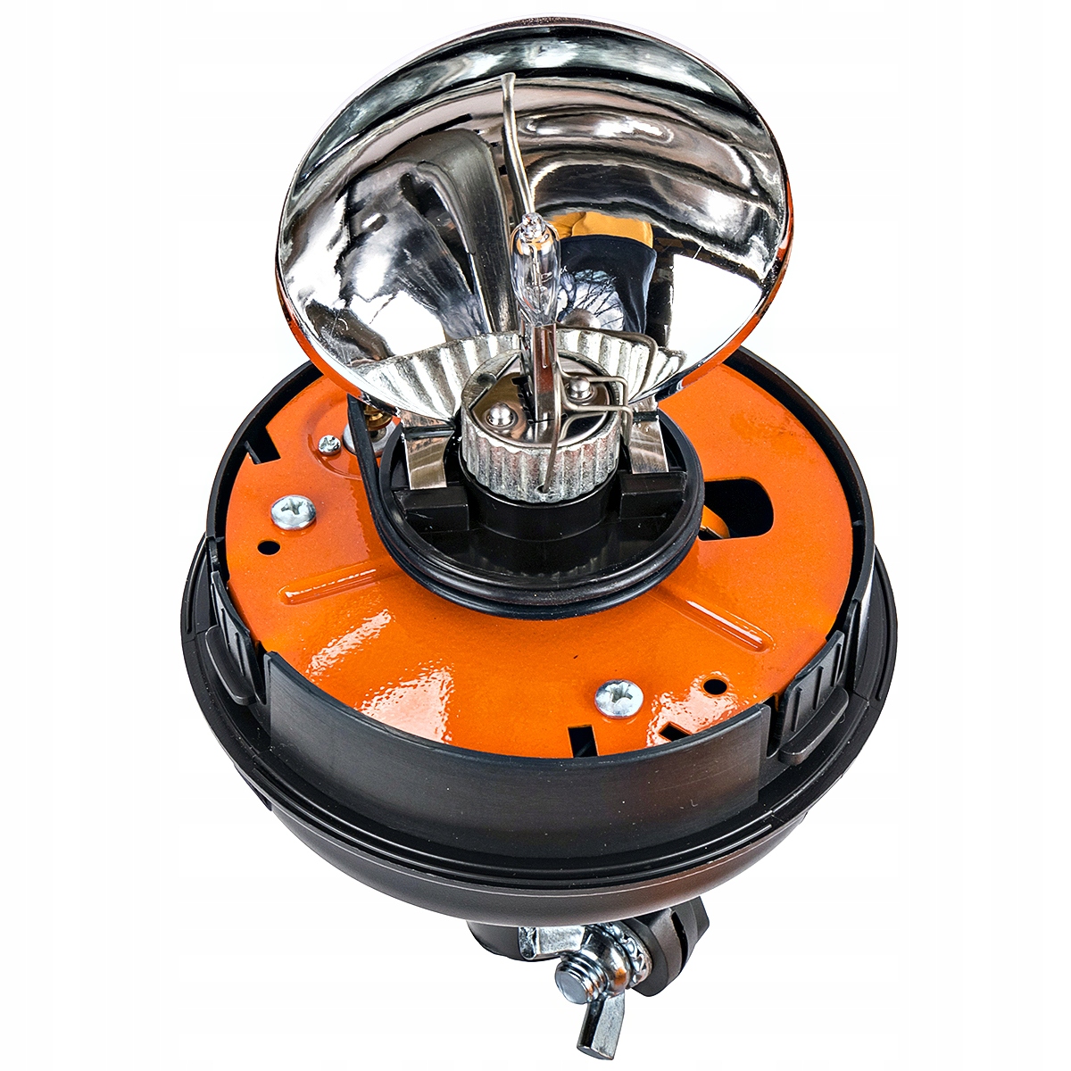 LAMPA OSTRZEGAWCZA OBROTOWA KOGUT 12V BŁYSKOWA Producent części Granit