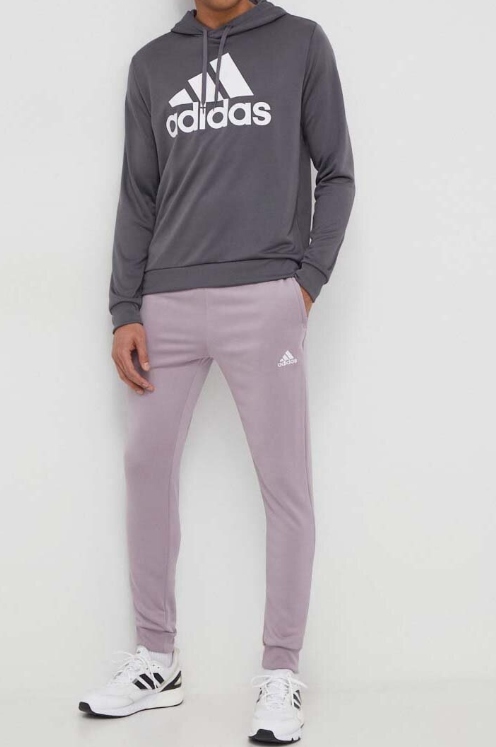 adidas Tepláková souprava teplákovka šedá barva IP3116M Ft Hd Ts vel. XXL
