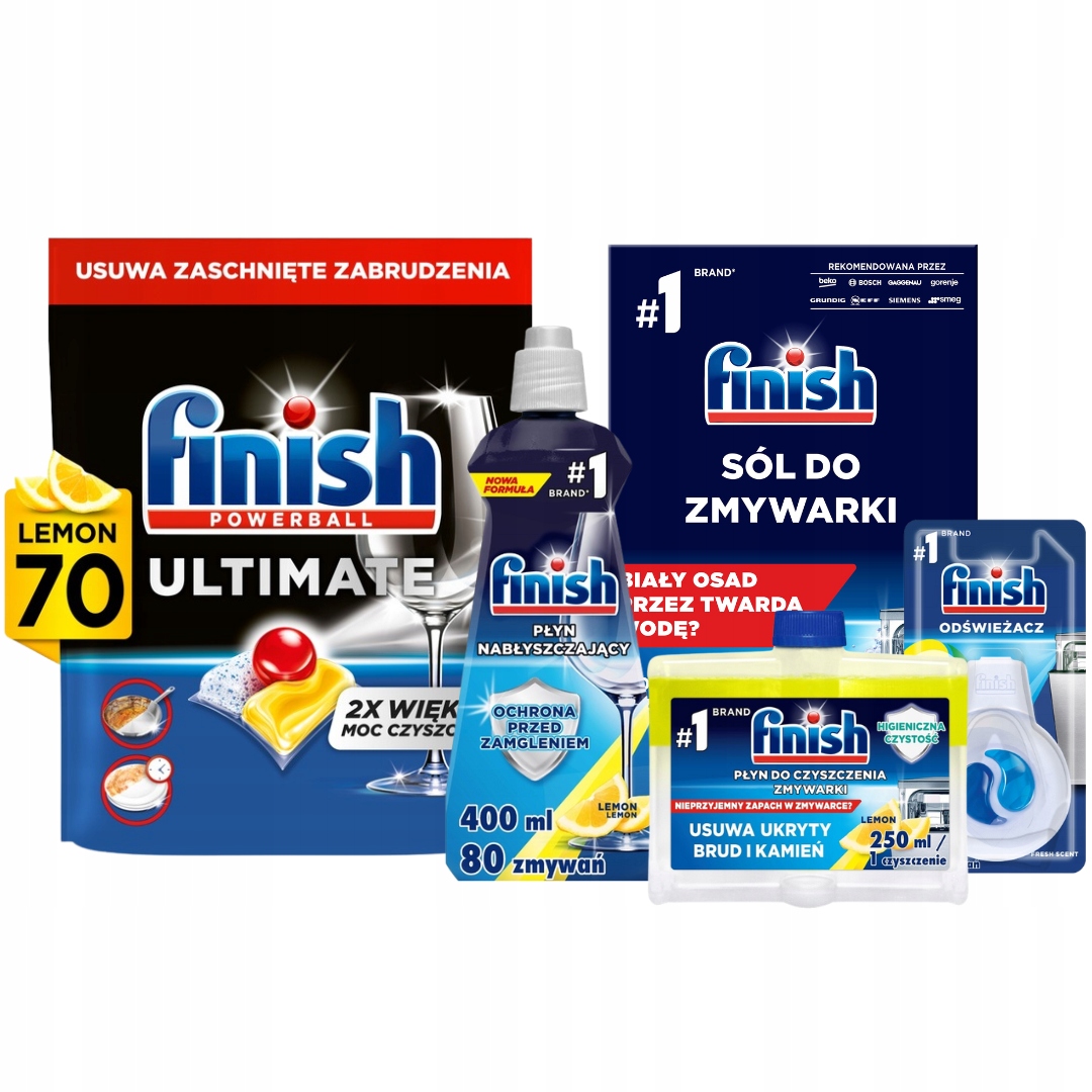 Finish Ultimate 70 Lemon 5 prvků Sada
