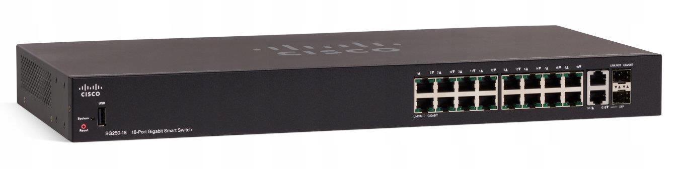 Switch Cisco SG250-18-K9-EU 16x 10/100/1000 Mbps
