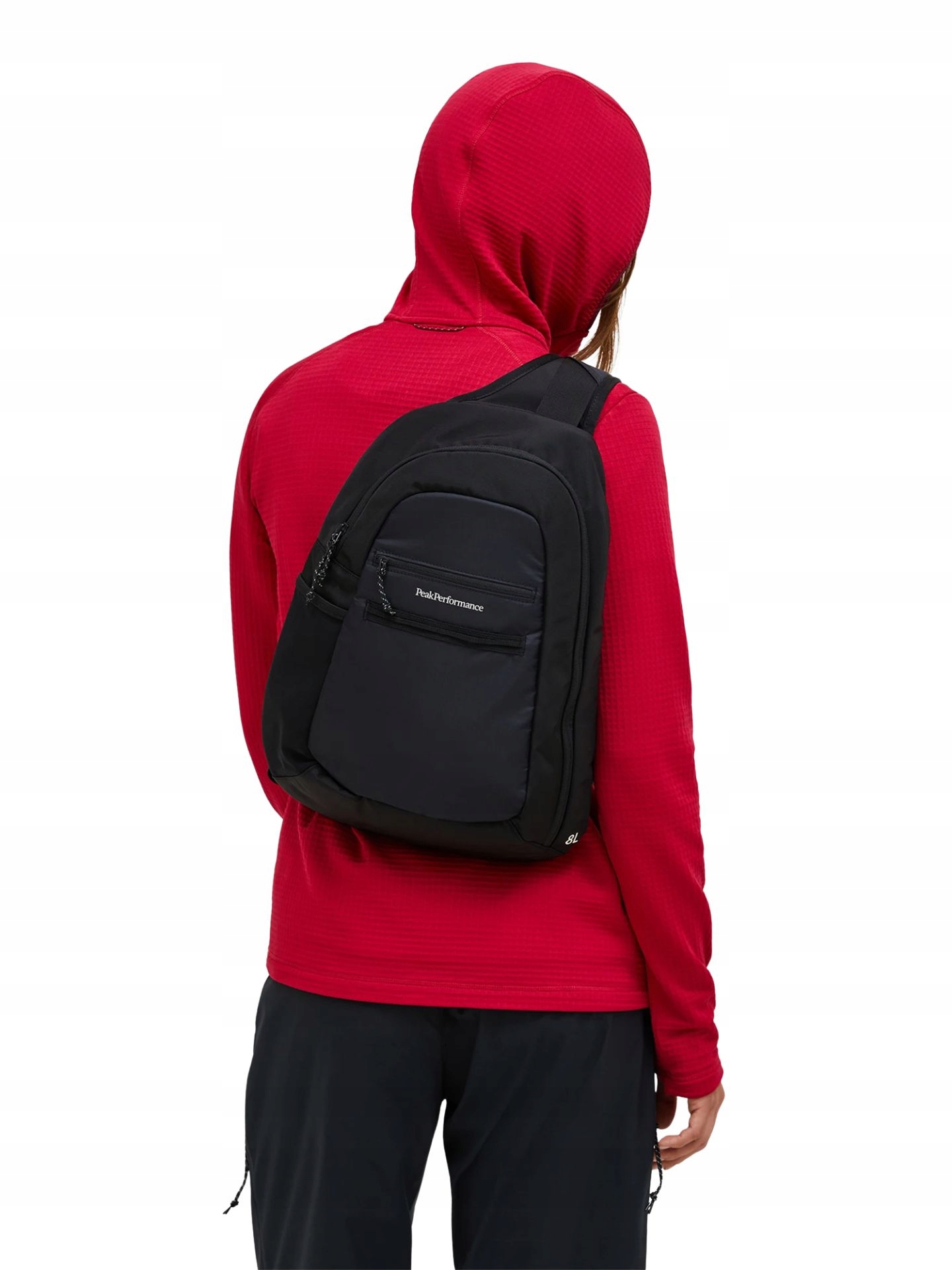 Batoh Peak Performance Outdoor Crossbody Bag Black