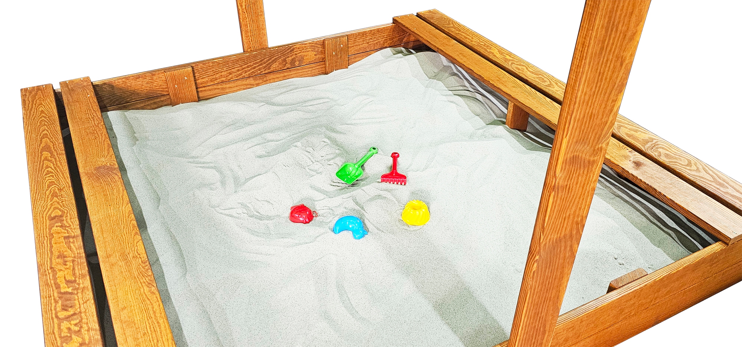 PIASKOWNICA 150X150 DREWNIANA Z DASZKIEM 2X IMPREGNOWANA PRODUCENT +GRATISY Rodzaj drewniana