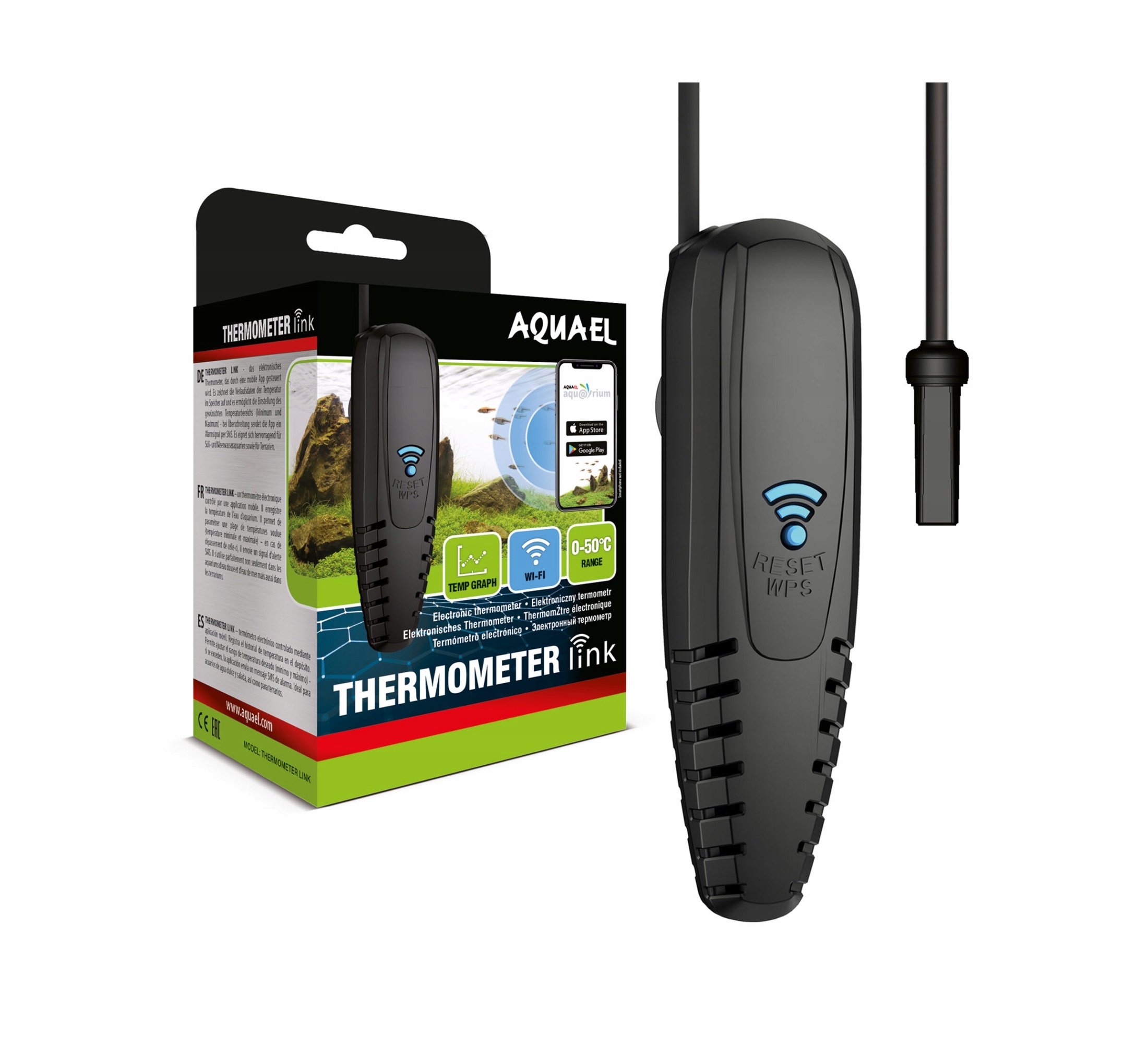 

Aquael Thermometer Link termometr akwaryjny WiFi