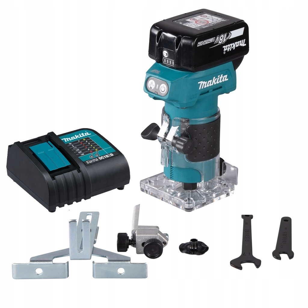 Makita Frézka Řezací 18V Lxt DRT52SF 3AH Nabíječka