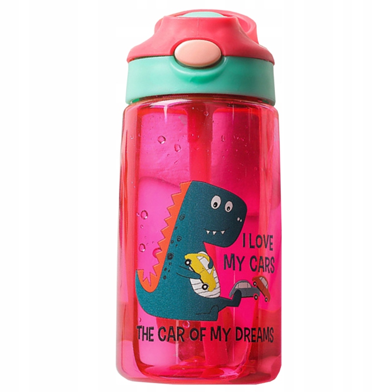 

Czerwony Kubek Niekapek Silikonowy Ustnik 500ml