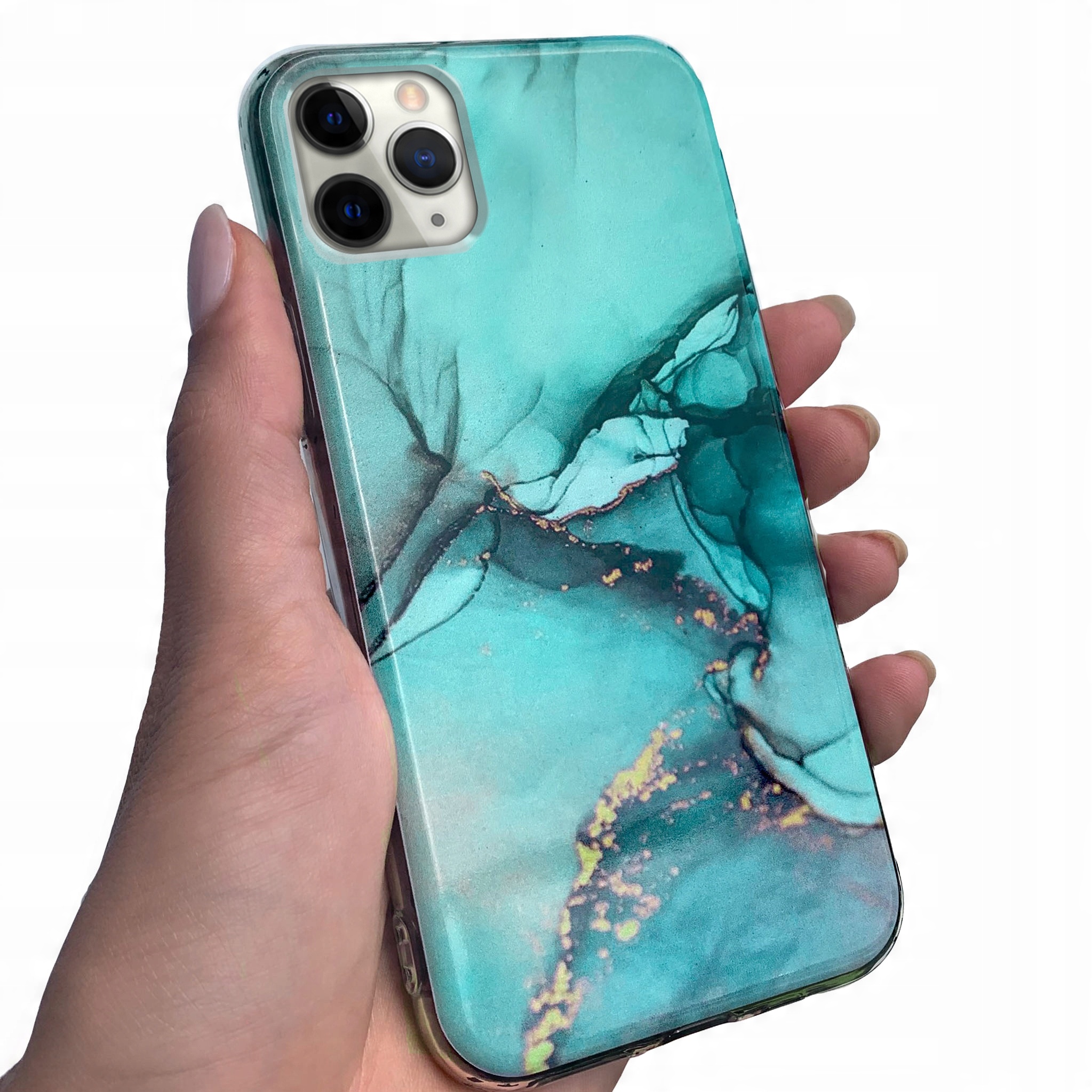 

Grube etui 2MM do iPhone 11 Pro + szkło 5D