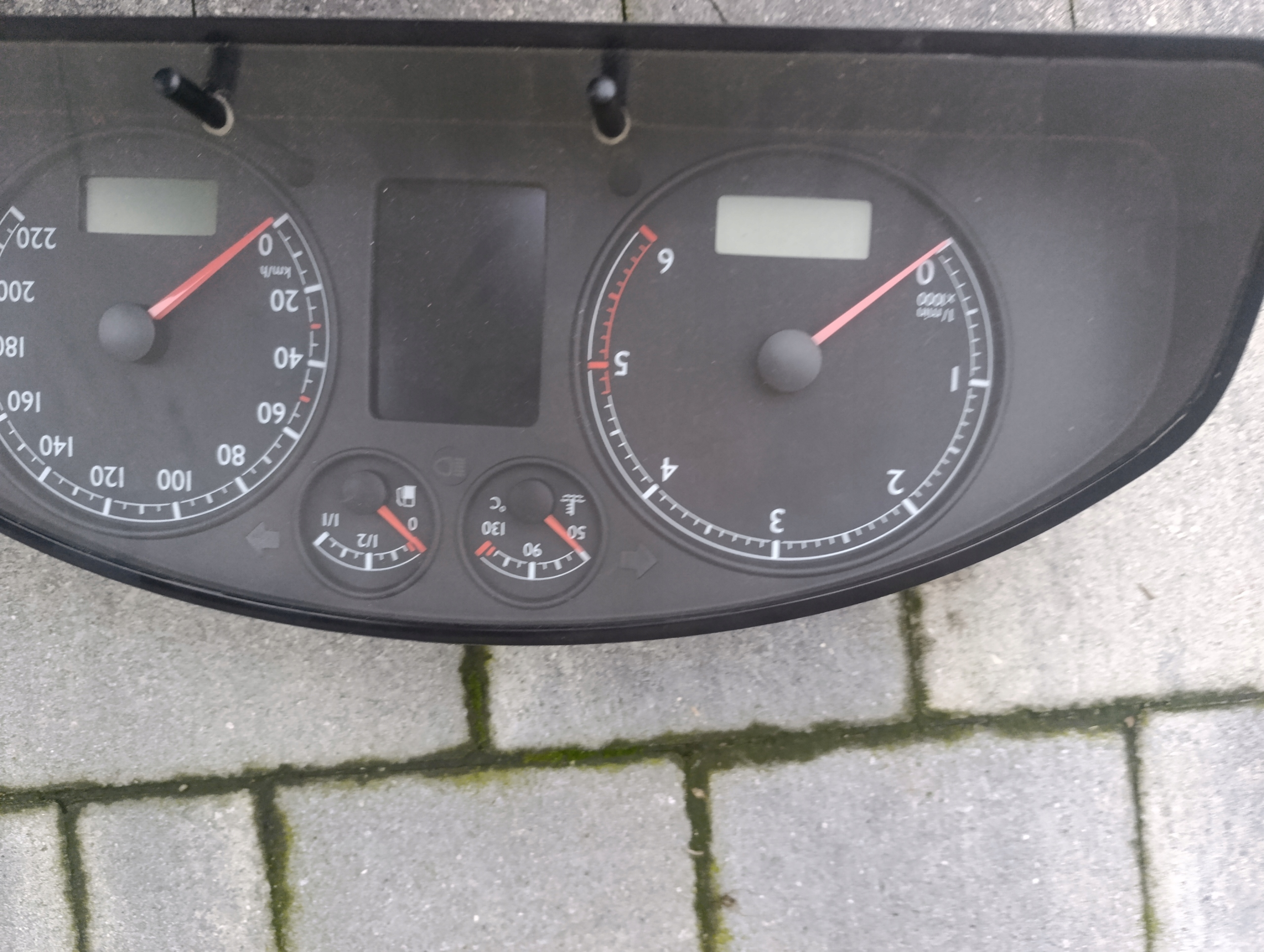 VW T5 MULTIVAN 2005r. dials dials DUZY FIS display