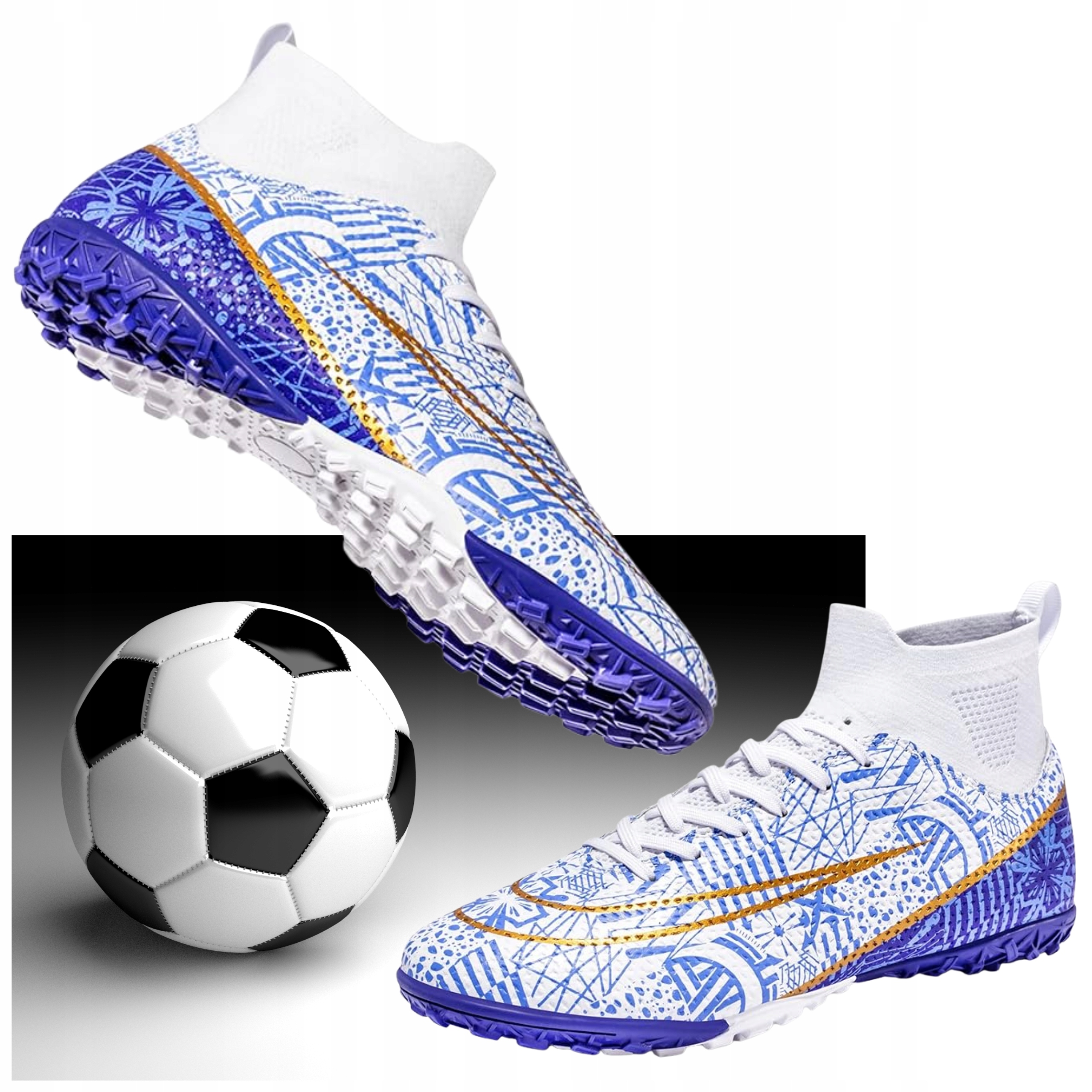 Halówki Buty dziecięce sportowe piłkarskie turfy treningowe do piłki nożnej