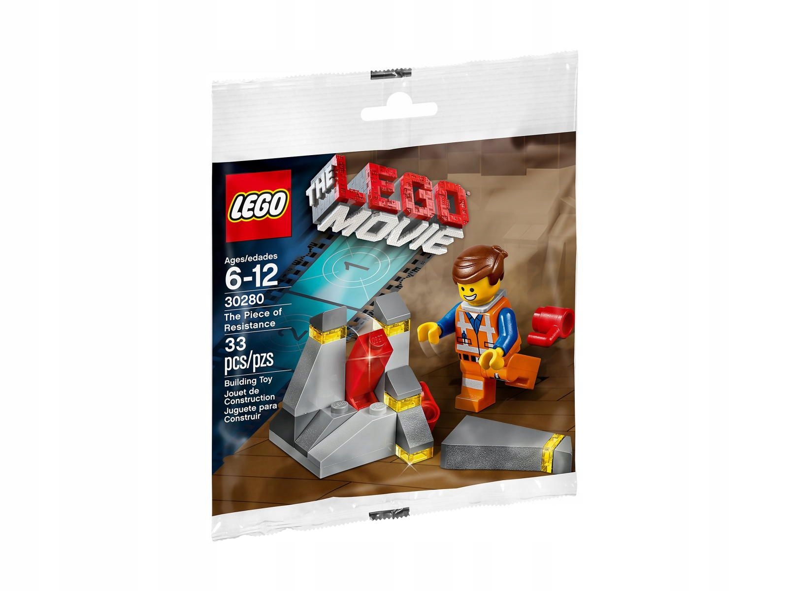 nowy LEGO The Movie 30280 Element oporu MISB 2014