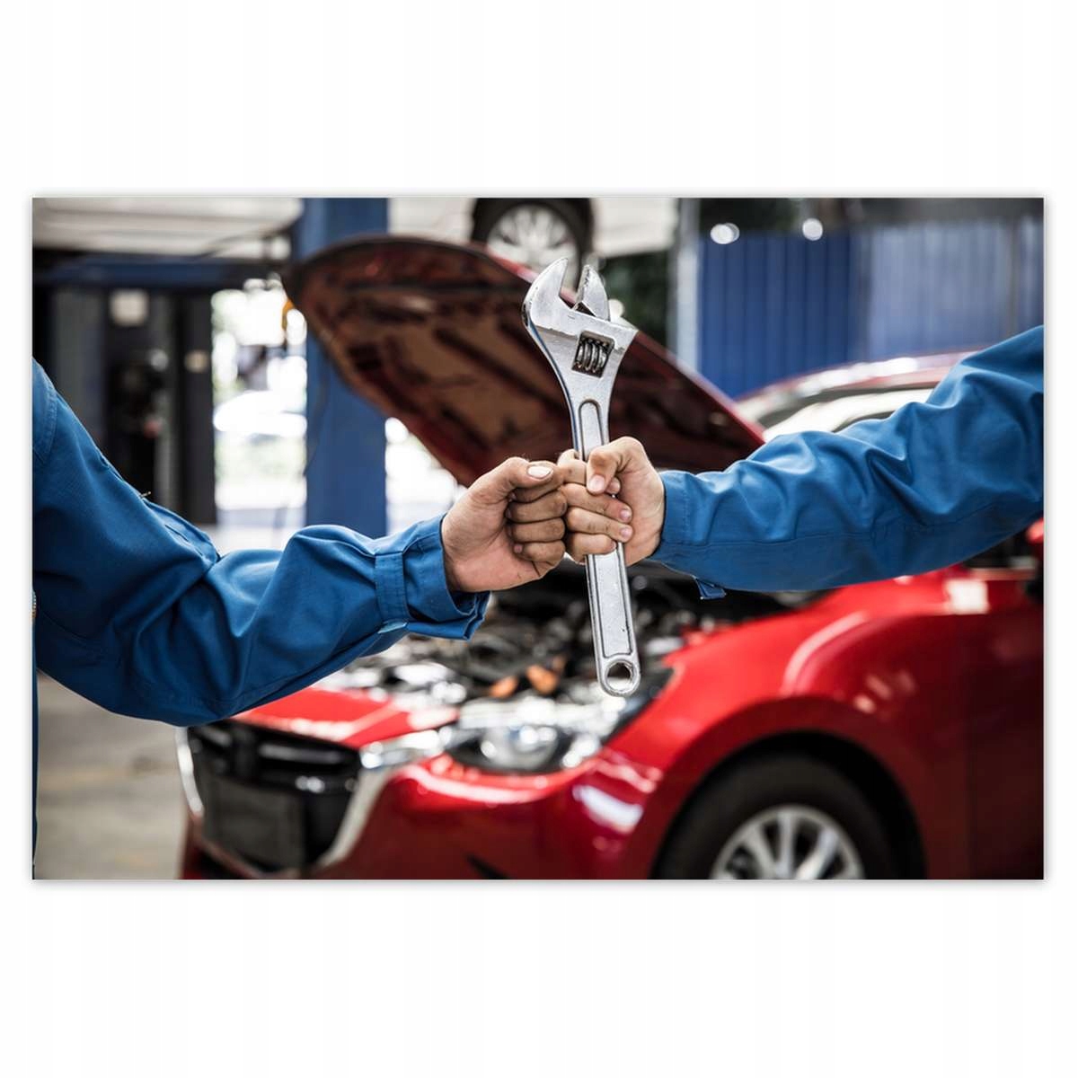 Plakáty 200x135 Pěst obou mechaniků