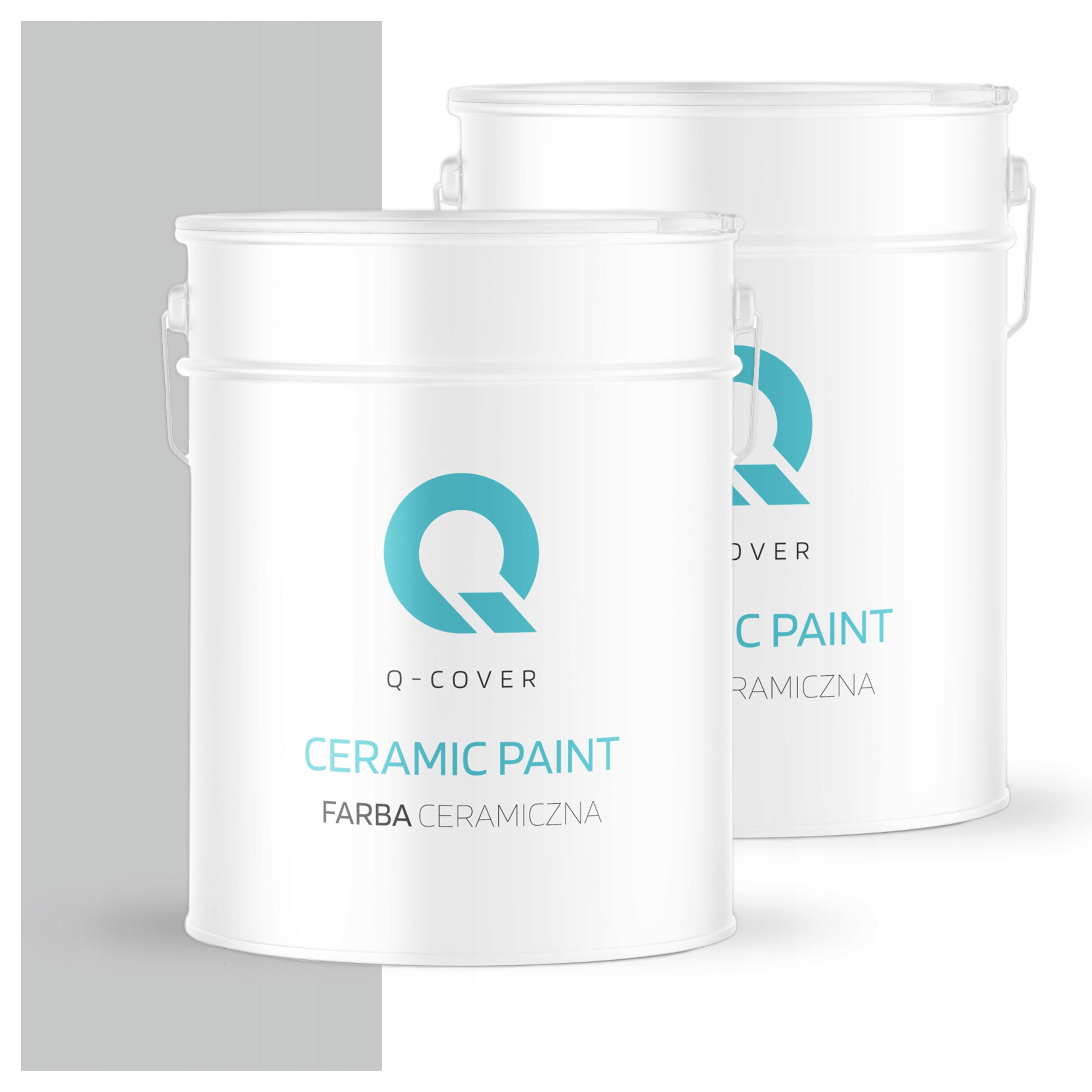 Keramická umývateľná farba do interiéru 10 l Hlboká matná šedá svetlá H1061