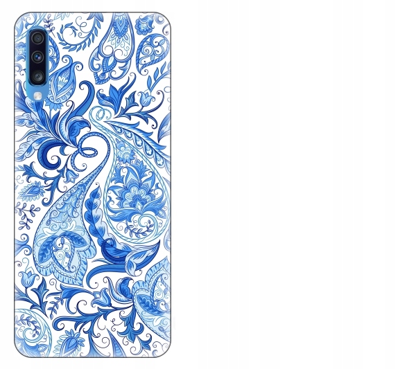 

Etui pokrowiec Samsung Galaxy A70 Paisley wzór tur