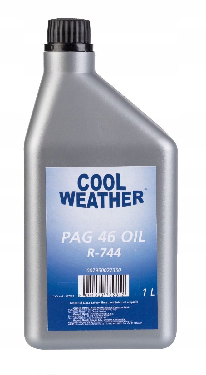 

Olej Pag 46 1L do R744 CO2 (dwutlenek węgla)