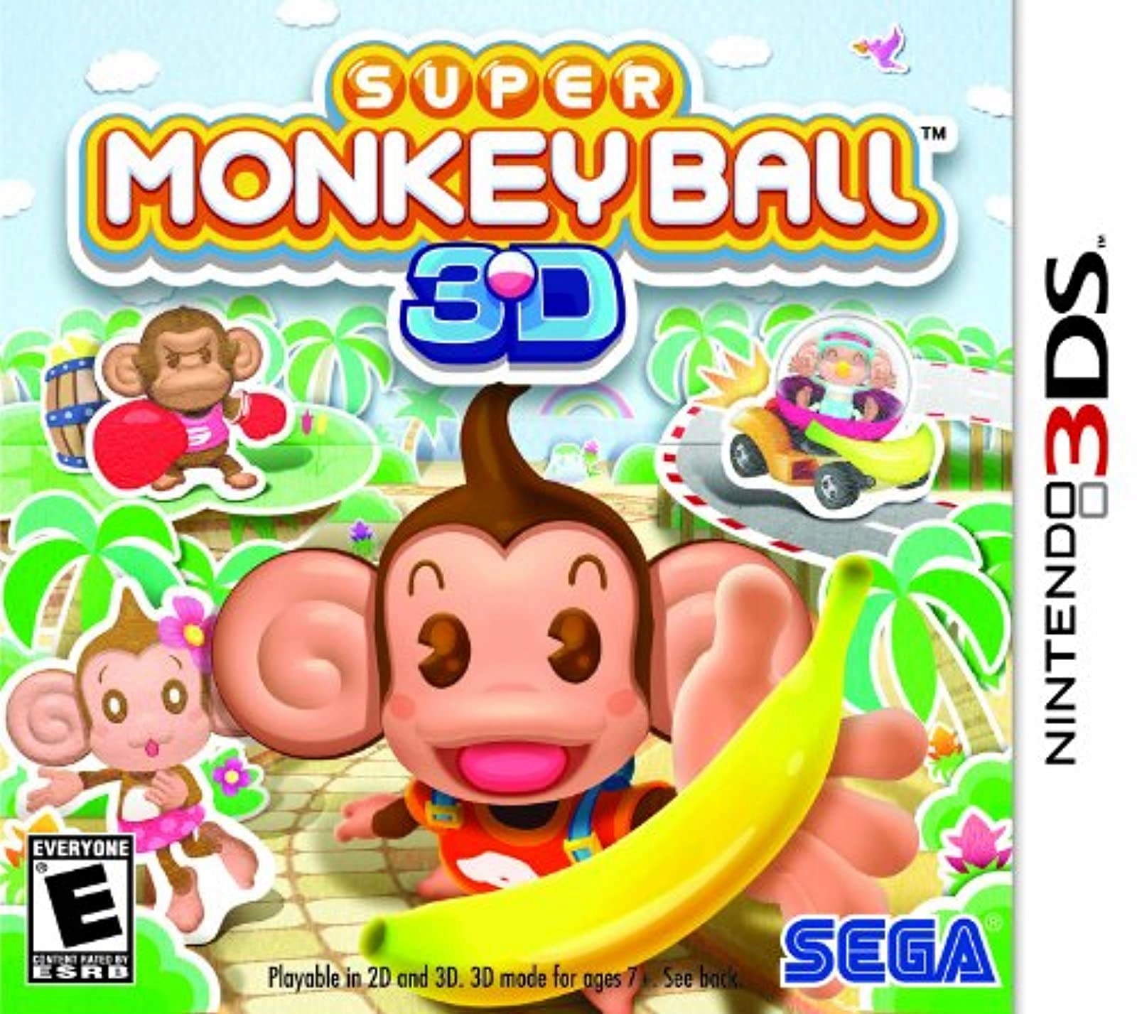 Monkey Ball 3D Nintendo 3DS Sega pudełkowa