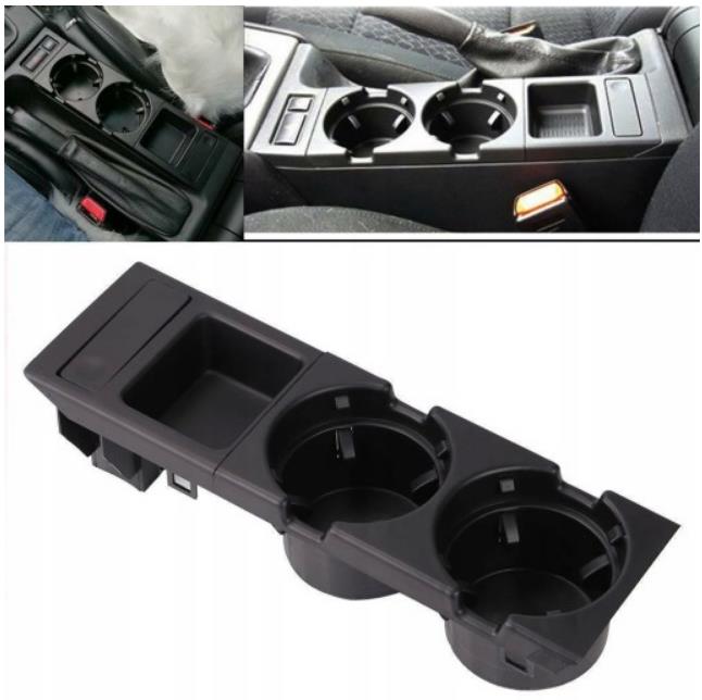 UCHWYT NA KUBKI NAPOJE CUPHOLDER MONETNIK BMW E46