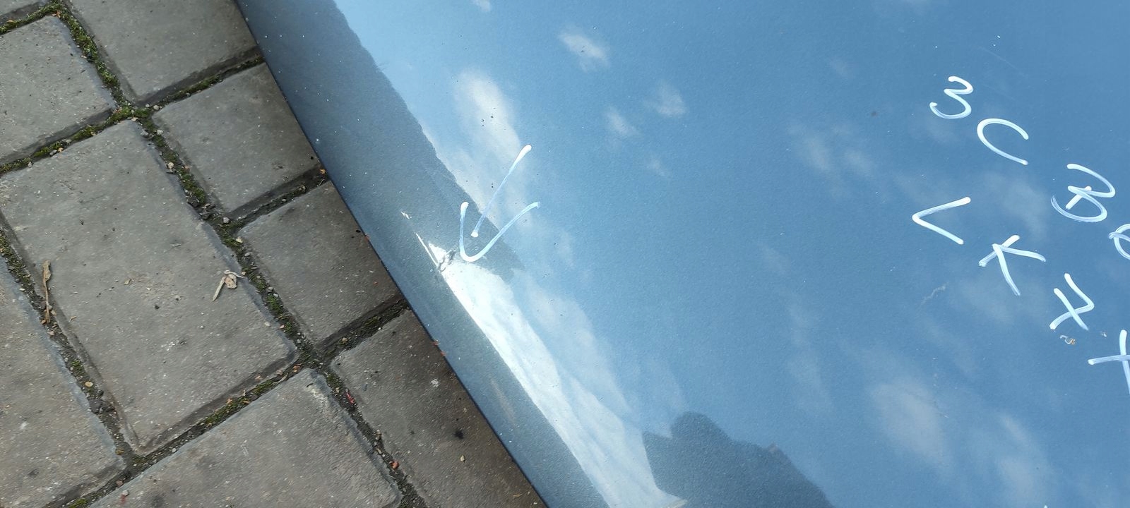Capot VW Passat B6 kombi LK7X