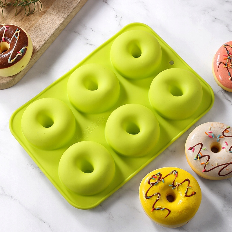 FORMA FOREMKA SILIKONOWA DO PIECZENIA PĄCZKÓW DONATÓW DONUT Z DZIURKAMI Kod producenta Forma silikonowa do donatów