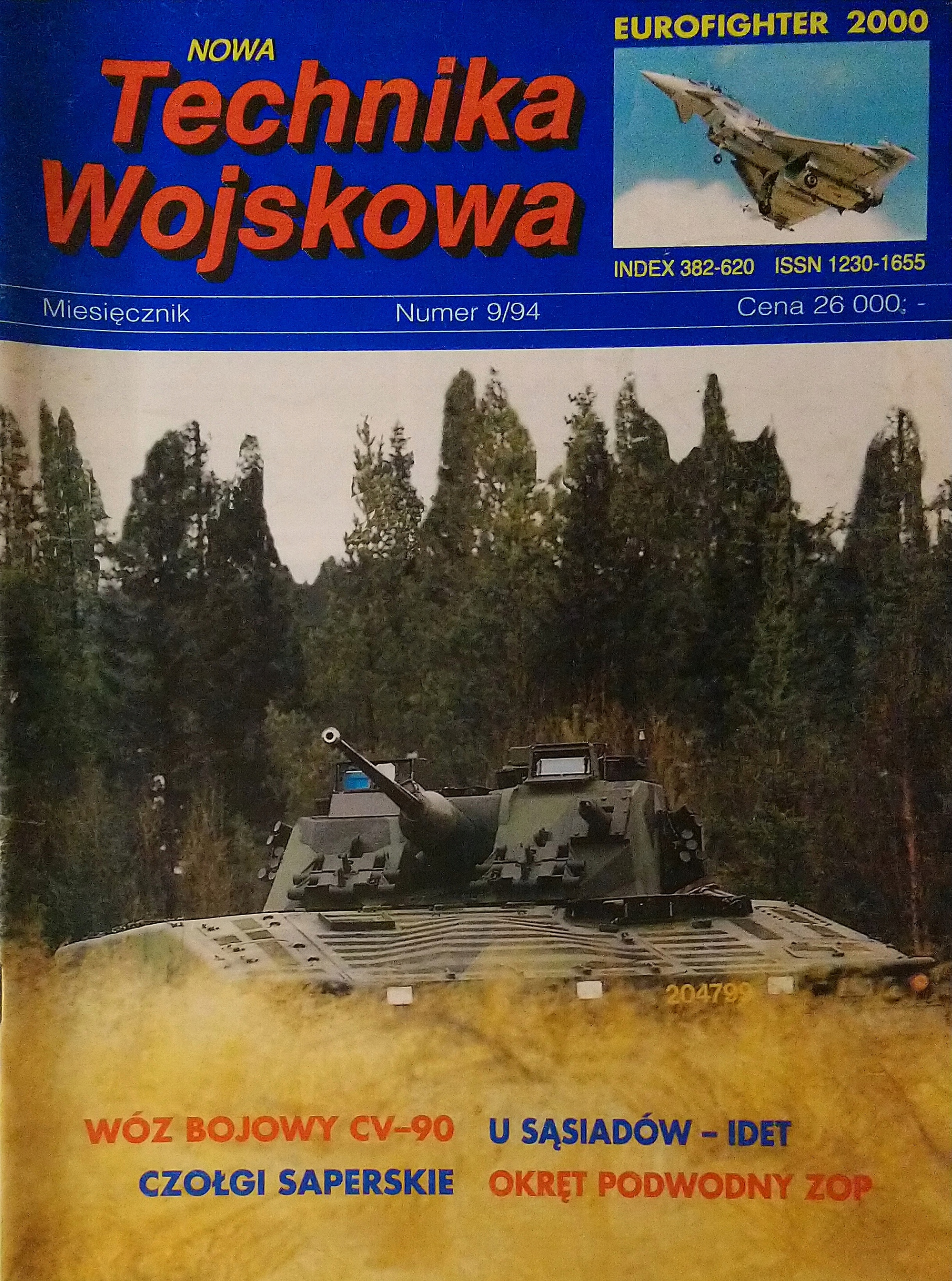 Nowa Technika Wojskowa Nr. 9 /1994 SPK