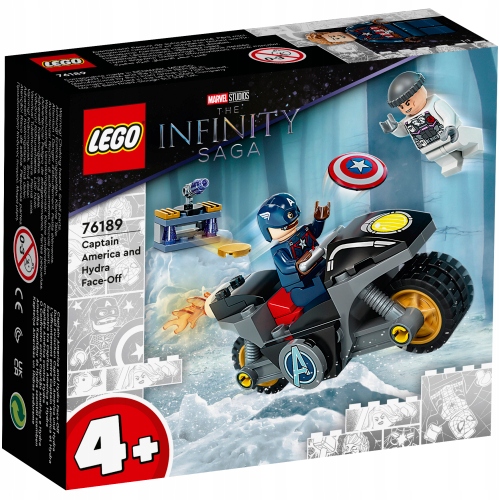 

Lego 76189 Heroes Kapitan Ameryka I Hydra