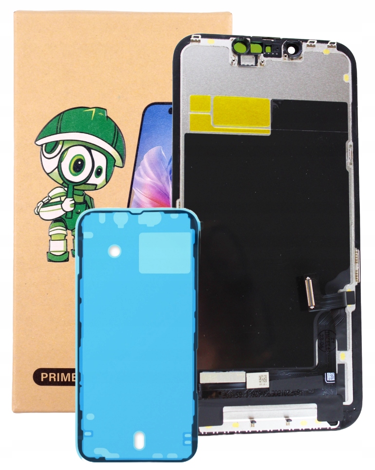 Originální LCD displej pro Apple iPhone 13 Vyměnitelná skla Bez IC