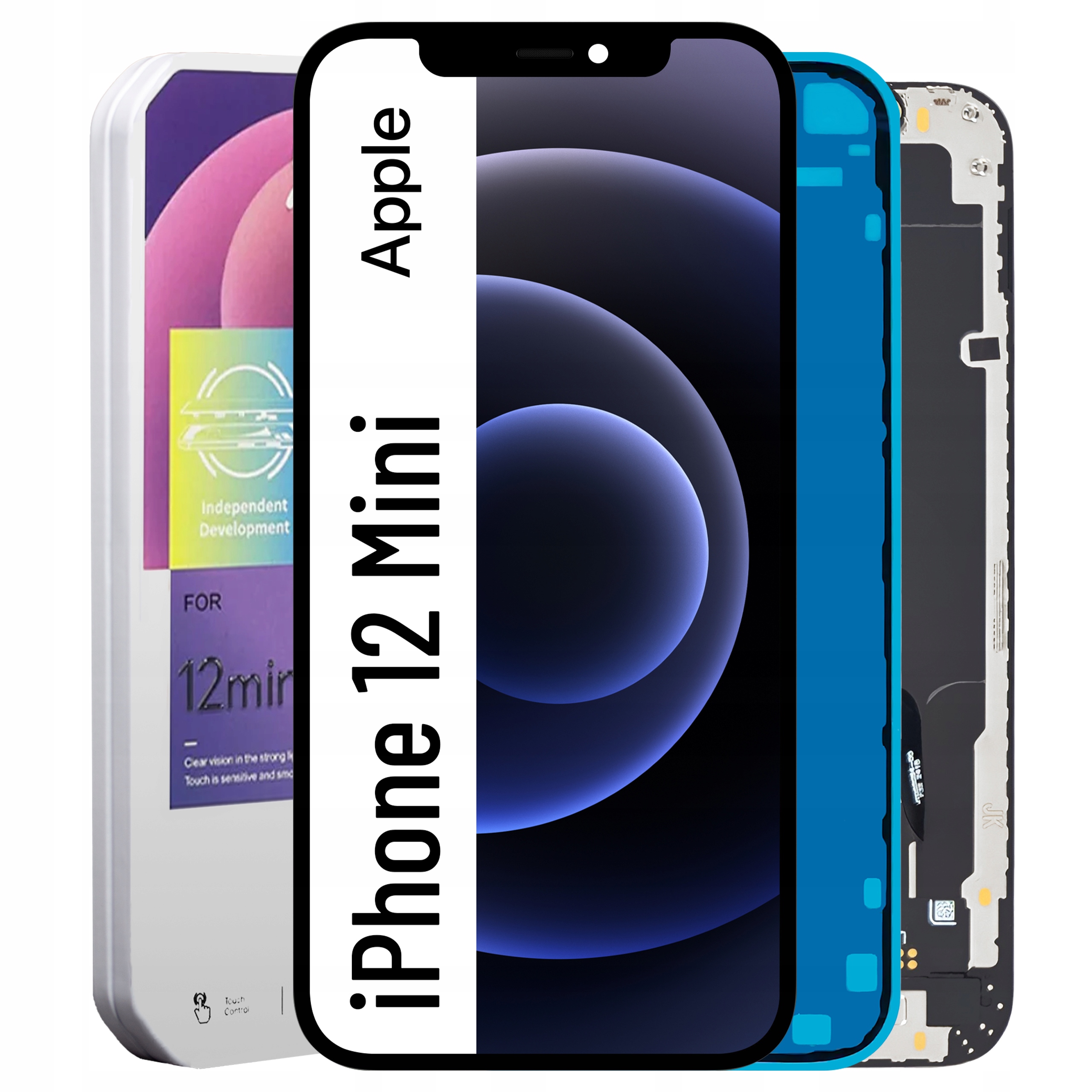 Displej pro iPhone 12 mini LCD displej Incell Jk A2399 Vyměnitelný čip