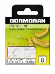 Cormoran przypony Profiline Maggot Nr 12/0,16mm