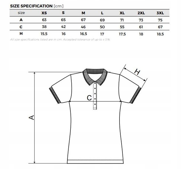 KOSZULKA POLO MALFINI DAMSKA ADLER PIQUE POLO ŚWIETNA JAKOŚĆ Model Pique Polo 210