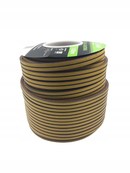 USZCZELKA DO OKIEN I DRZWI D BRĄZ 100M USZCZELKI