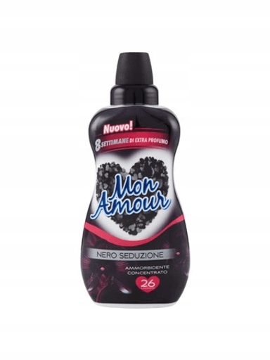 Levně 5X Koncentrát na oplachování Ammorbidente Mon Amour Nero Seduzione 650 ml