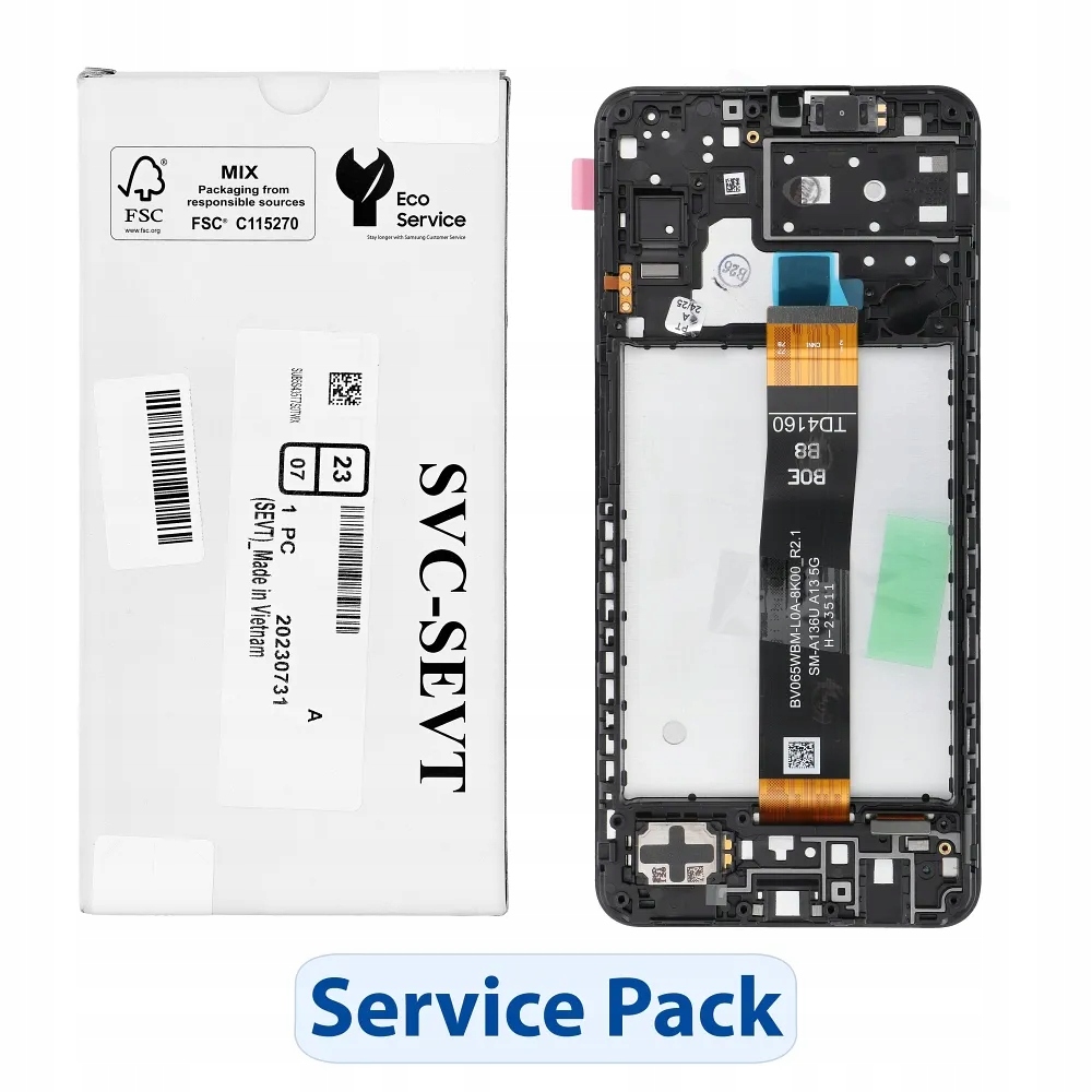 ServicePack LCD displej Samsung A13 5G A136B GH82-29077A