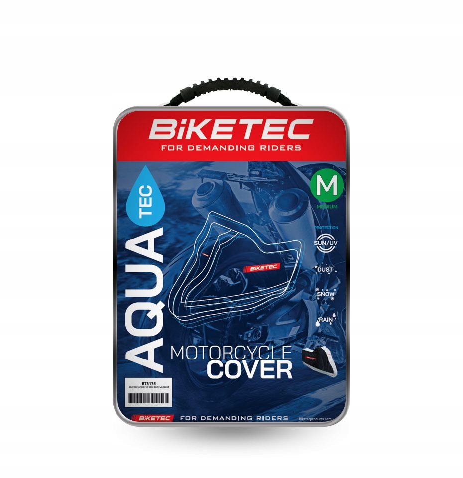 Pokrowiec na Motocykl skuter Motorower L Biketec Wodoodporny 246/104/127