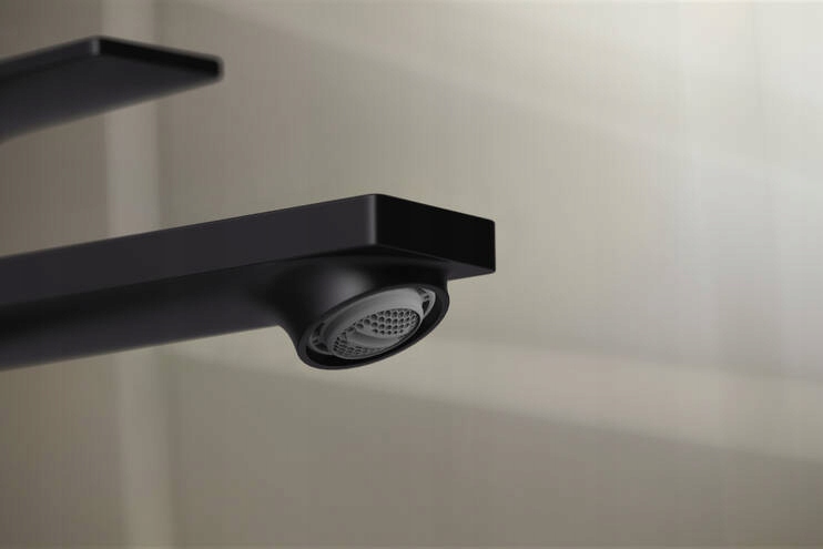 Bateria umywalkowa stojąca Hansgrohe REBRIS E czarny 72554670 EAN (GTIN) 4059625412510