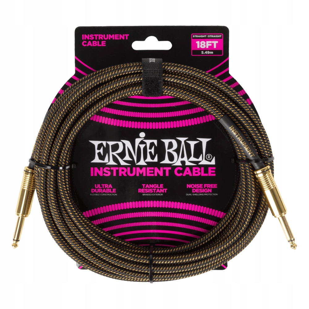 Kytarový kabel Ernie Ball 6432 (5,49 m)