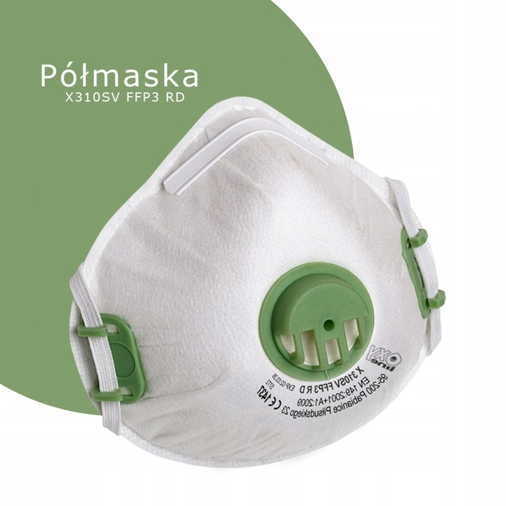 

Maska FFP3 Maseczka Ochronna Antywirusowa Filtr P3