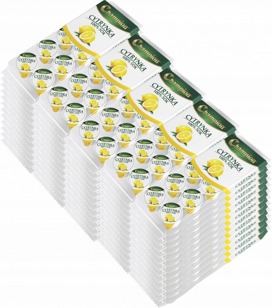 Sok cytrynowy 100% pasteryzowany 10 x 7,5g x60