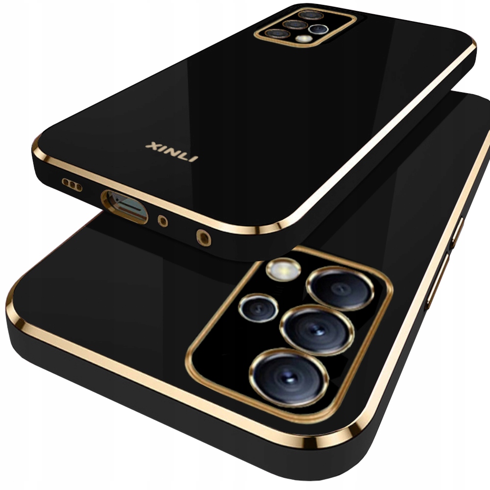 

Etui Glamour Gold Do Samsung Galaxy A51 Szkło 9H