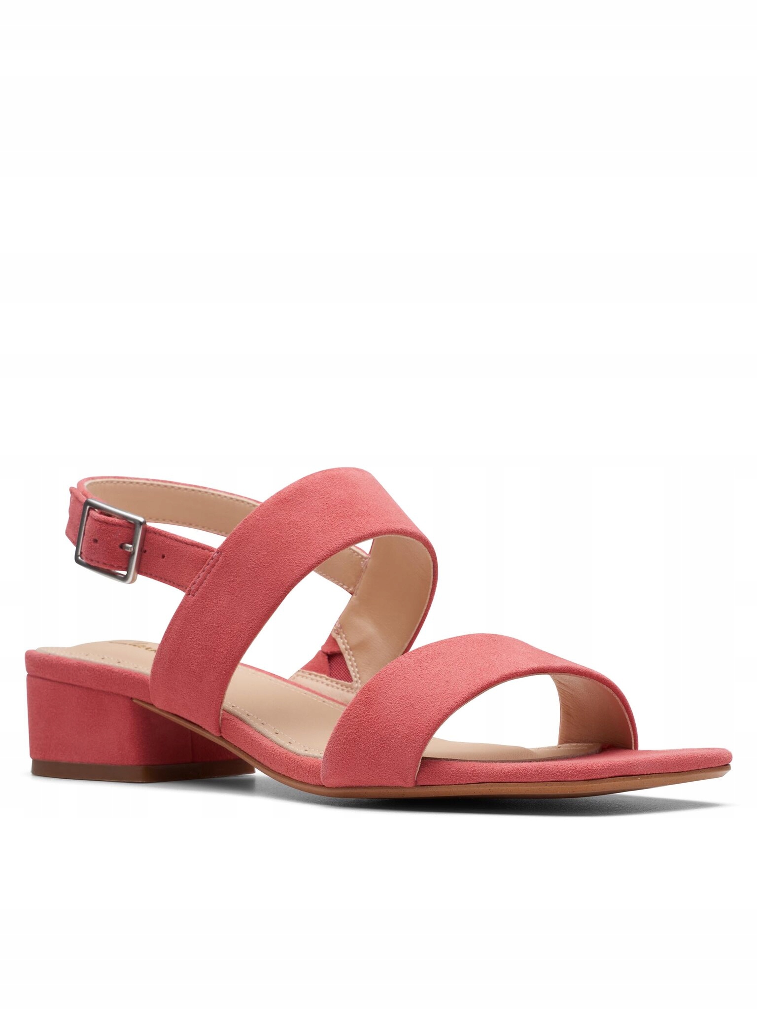 Clarks Sandały Seren25 Strap 26171864 Strawberry S