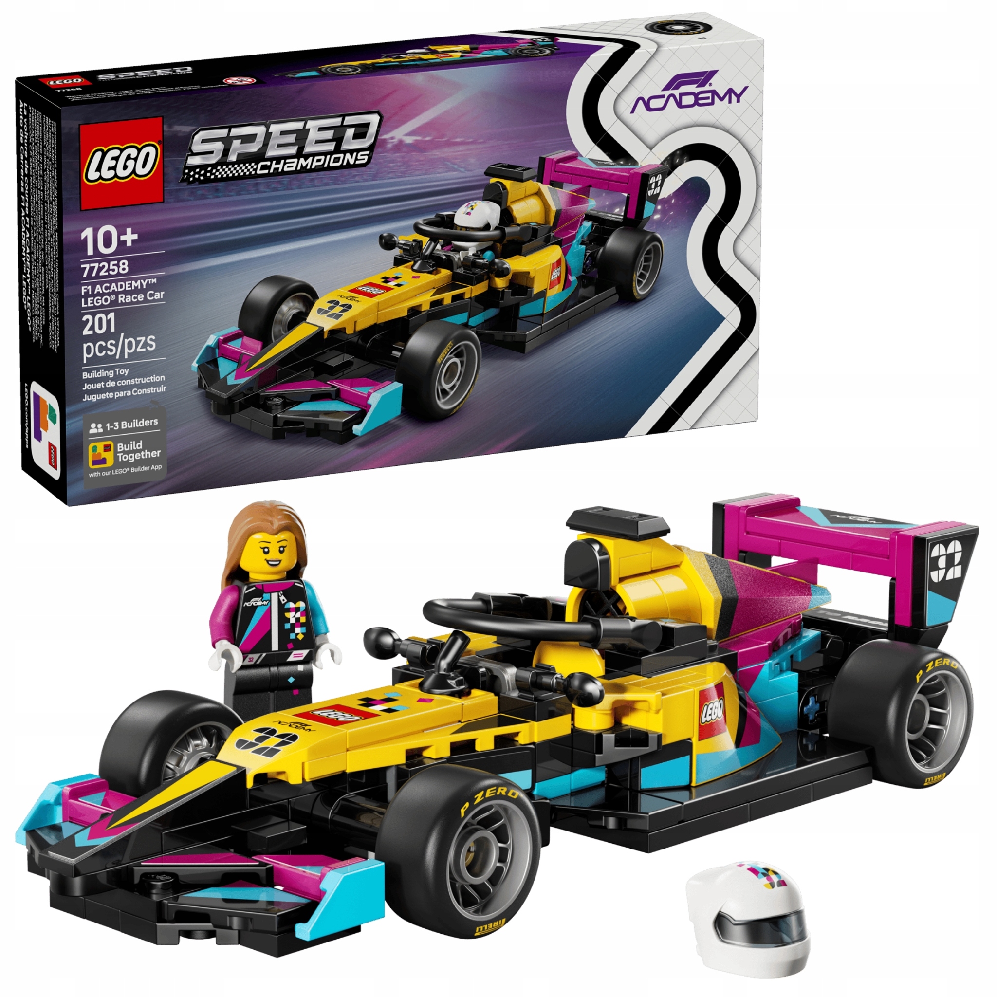 Lego Speed Champions Formule F1 Academy Závodní sada Model 77258