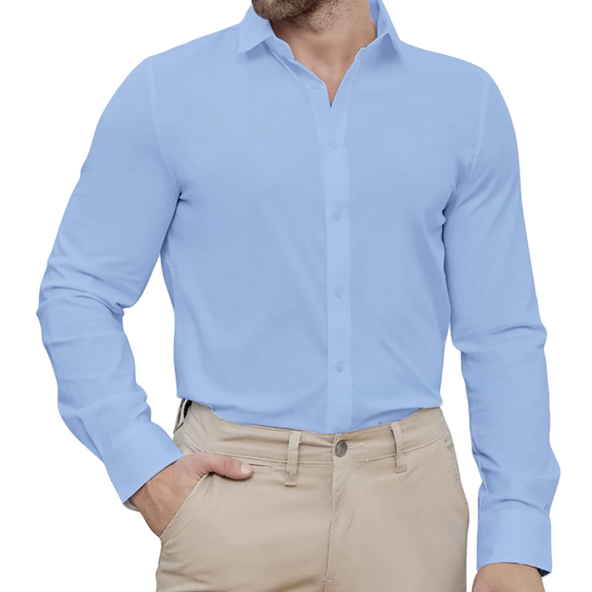 Pánská košile Regular pro elegantní klasické kalhoty