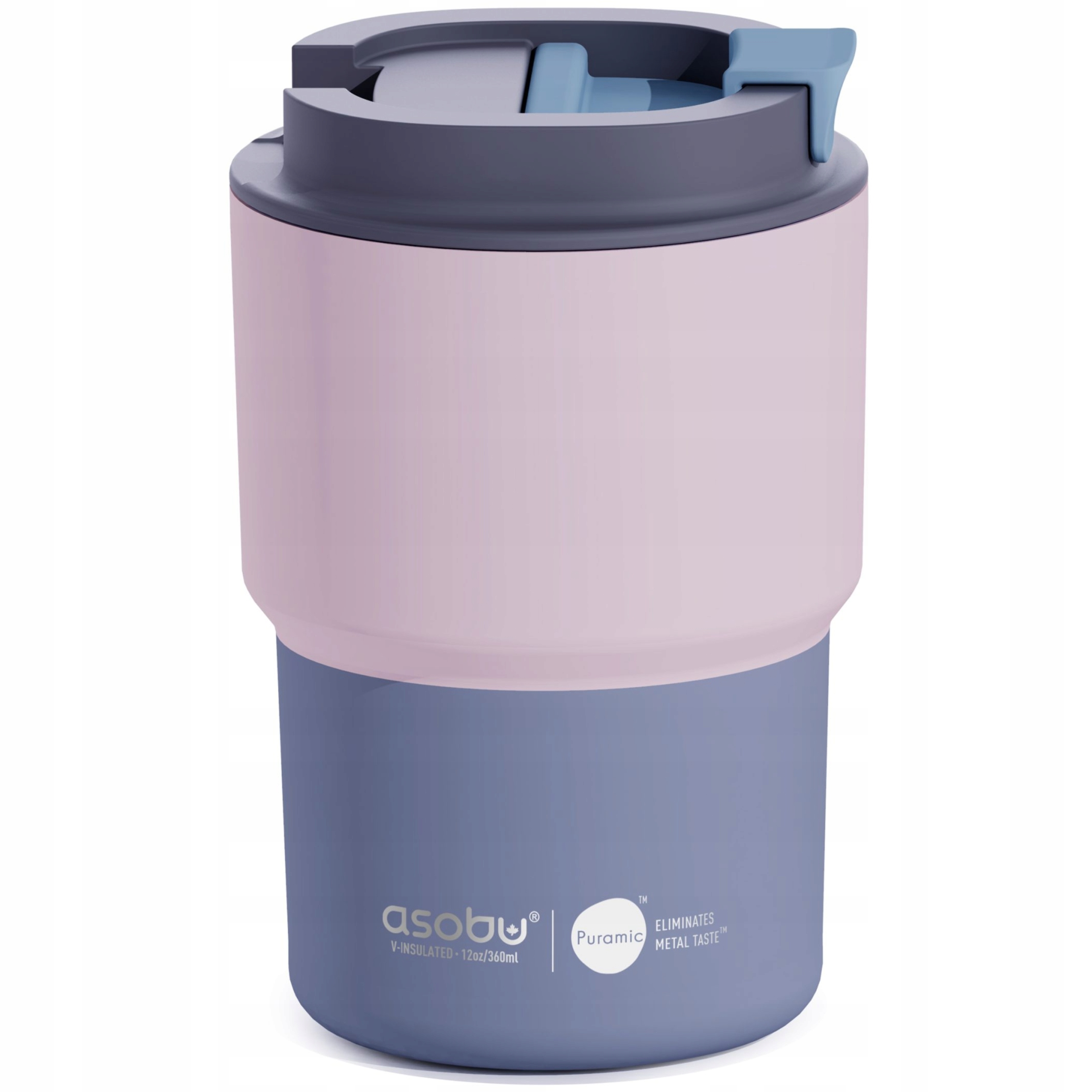 Termohrnek Asobu 360 ml, láhev na kávu a čaj Lahev Na Pití