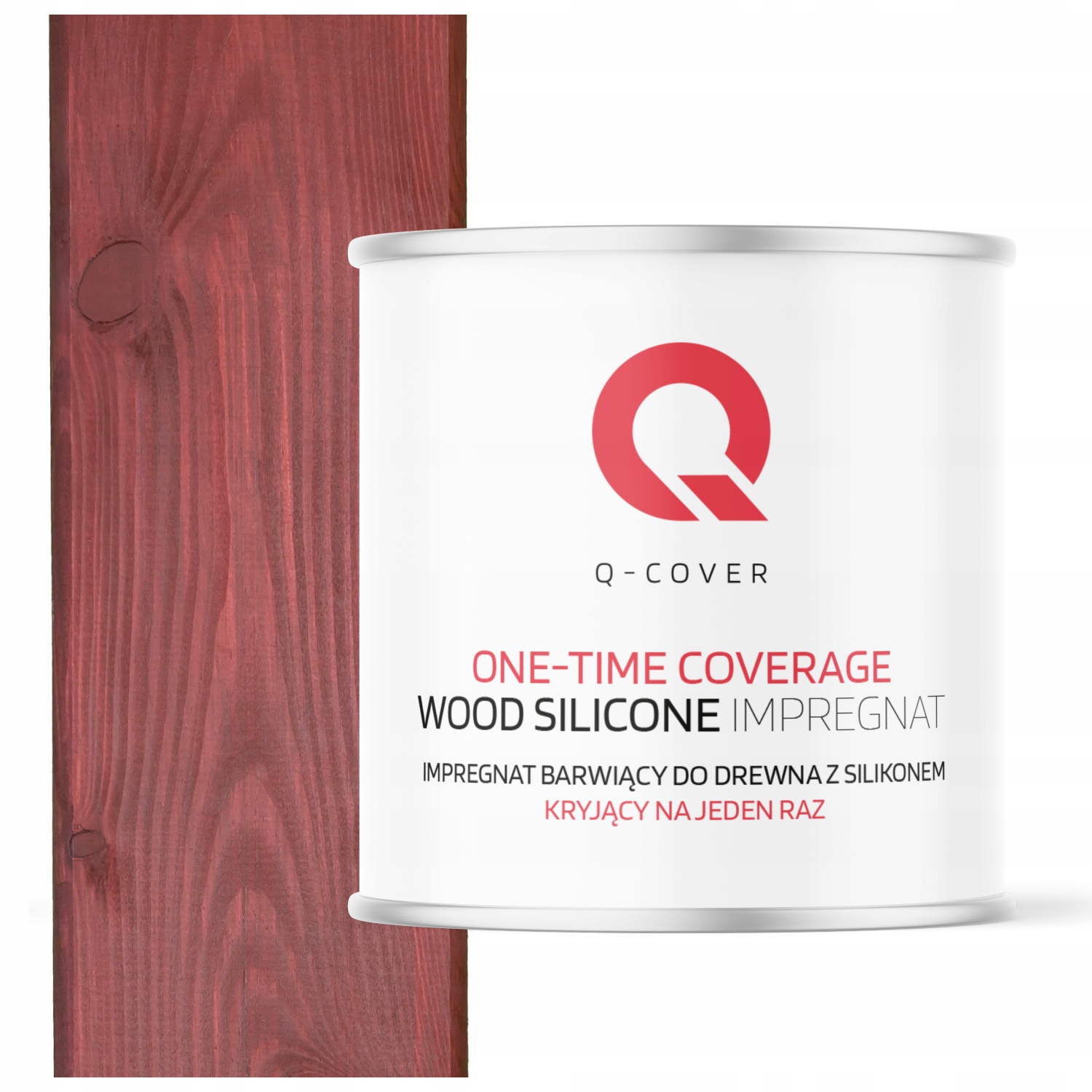 Impregnat Na Dřevo Krycí Na Jedno Použití Barva Barvy Višeň 2,5L