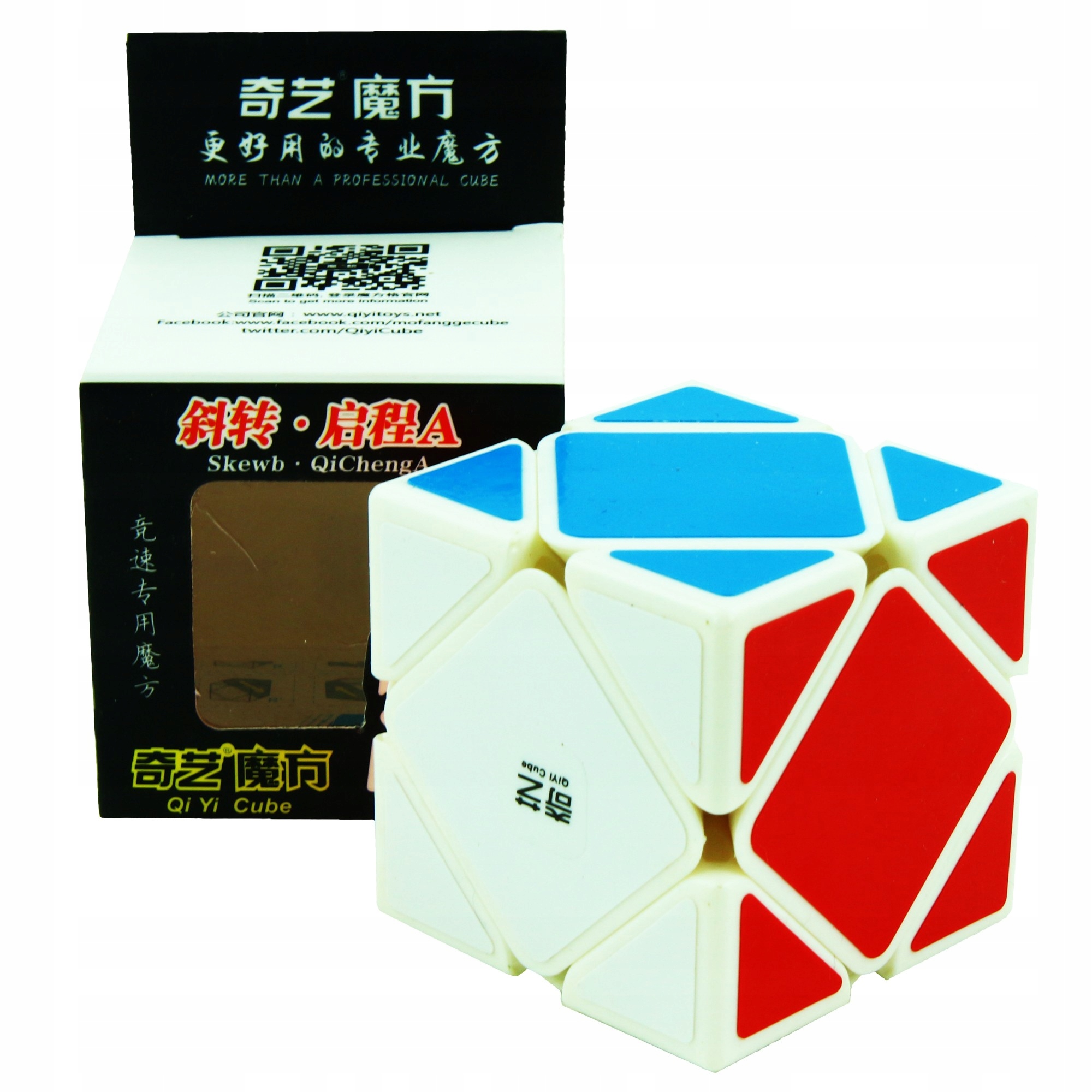 

QiYi QiCheng A Skewb Biała