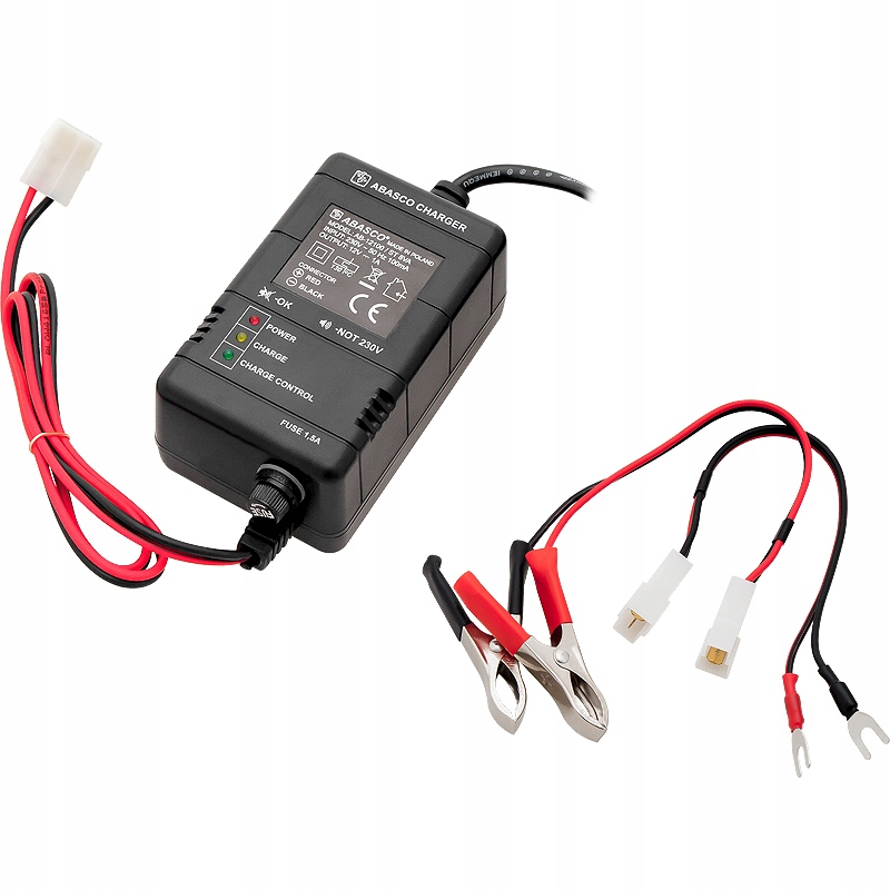 

Ładowarka akumulatorów prostownik 12V 8W NiMh Vrla