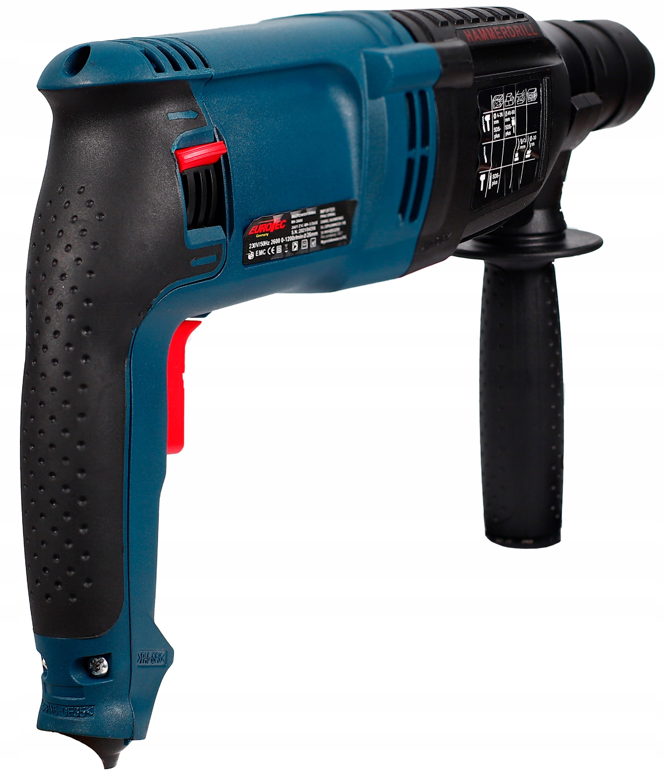 MŁOTOWIERTARKA WIERTARKA MŁOT UDAROWY SDS+ MOCNA Seria SDS+