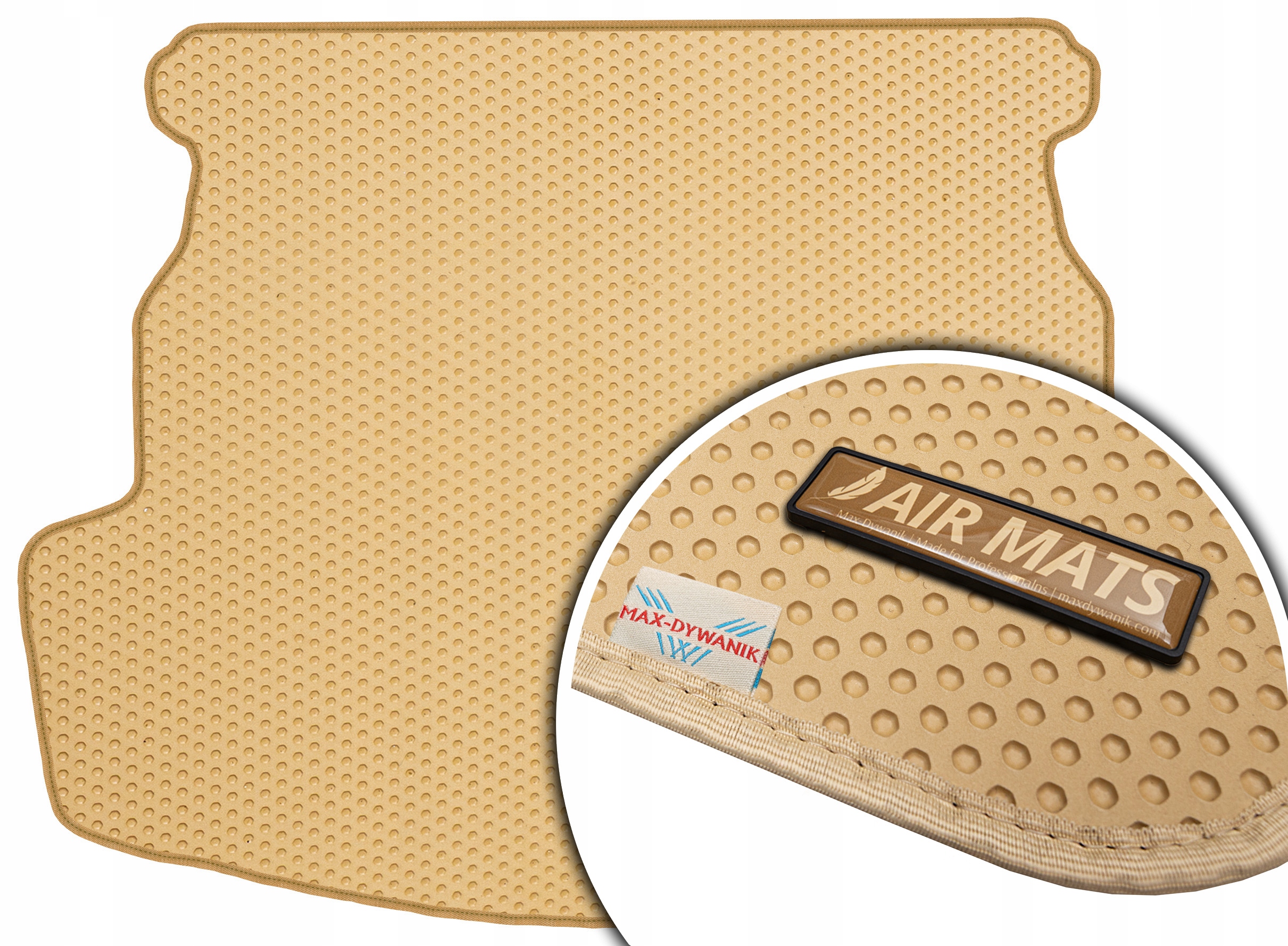 Mazda 6 I Sedan 2002-2007 Béžová rohož do kufru Eva Air Mats