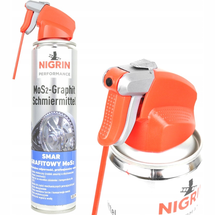 

Smar uniwersalny, grafitowy MoS2 Nigrin 400ml