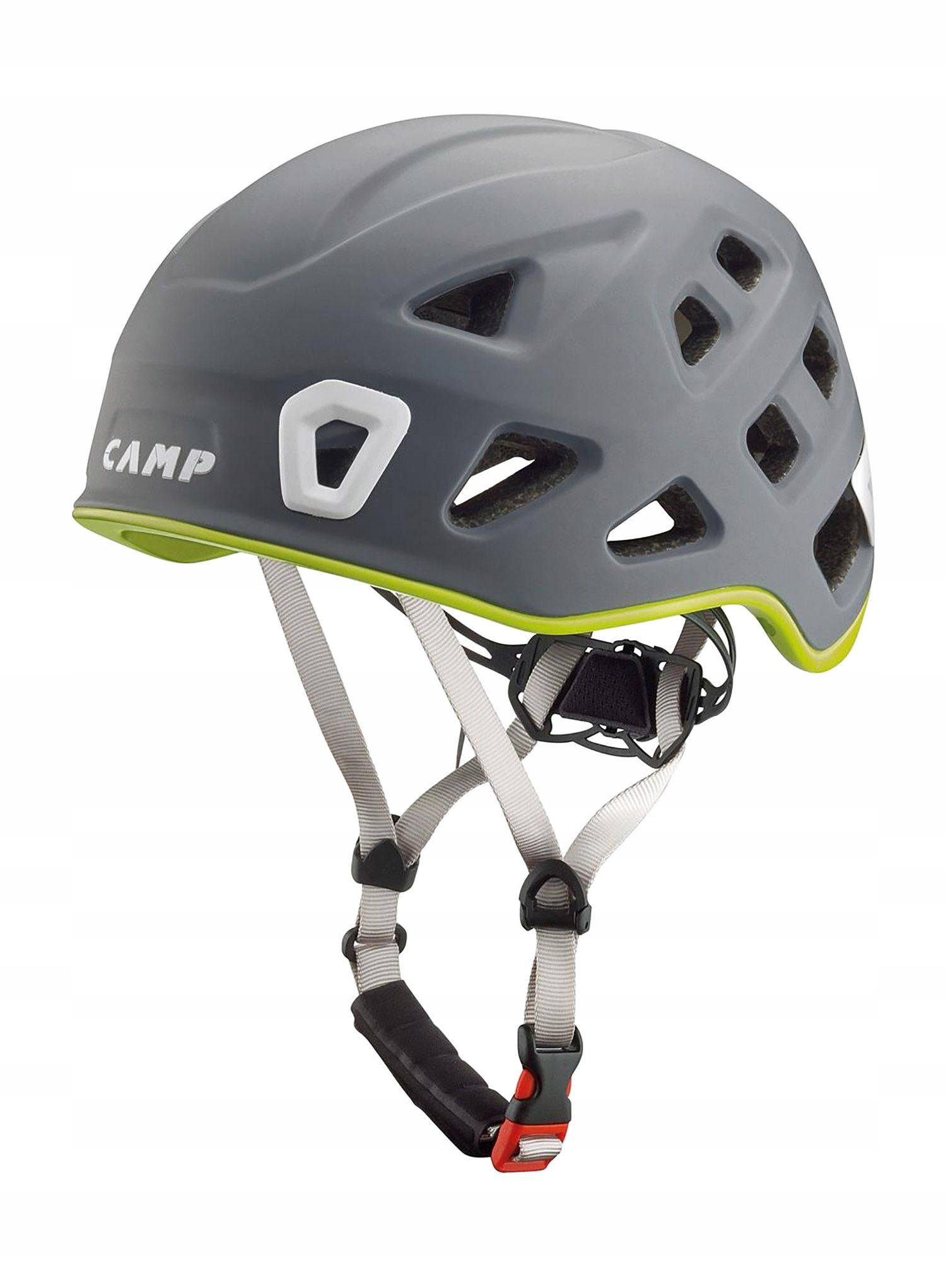 Horolezecká přilba Camp Storm šedá/zelená S