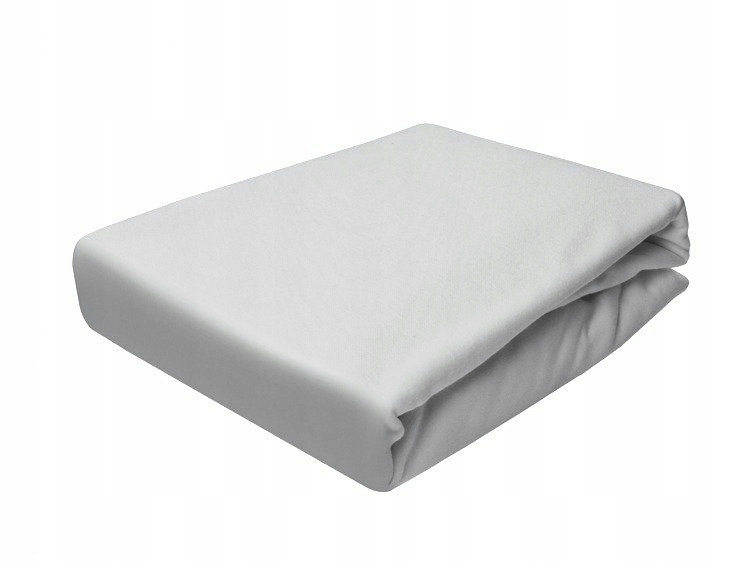 

Prześcieradło jersey 180x200 z gumką Szare