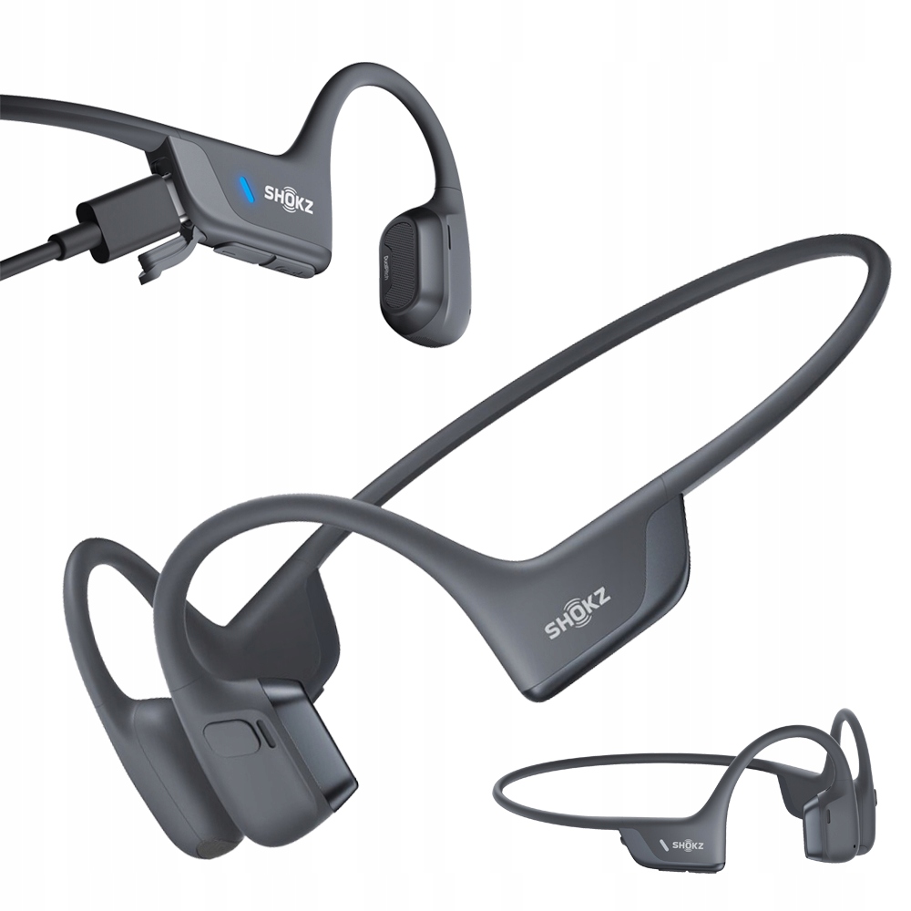Słuchawki Bezprzewodowe Kostne Shokz Openrun Pro 2 Bluetooth Sportwe Czarne