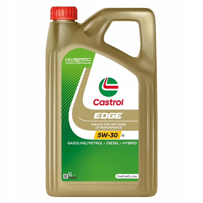 Motorový Olej 5W-30 5L Edge LL Titanium Castrol 504.00 507.00 Acea C3